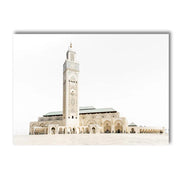 Beige Mosque Desert Peony Moroccan Arch Posters And Prints Islamic Calligraphy Wall Art Canvas Painting Living Room Home Decor