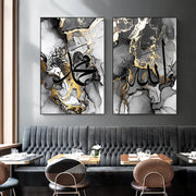 Black Marble Art Prints Ayatul Kursi Wall Art Painting Allah Wall Poster Arabic Calligraphy Posters Islamic Art Mural Home Decor