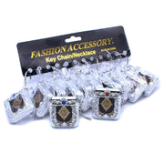 سلسلة مفاتيح إسلامية مصغرة على شكل كتاب قرآن عربي، ورق حقيقي، يمكن قراءة القرآن الكريم للمسلمين، لحلقة مفاتيح دينية صغيرة