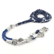 Tasbih Blue Baklat turkish bracelet 33 prayer beads islamic fashion rosary Misbaha Ramadan gift arab accessories