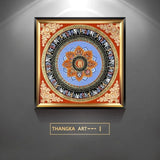 Classic Golden Tibet Thangka Buddha Canvas Paintings And Prints Wall Art HD Pictures For Living Room Home Decor Frameless Gifts