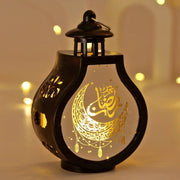 Eid Mubarak LED Wind Lamp Ornament Islam Muslim Party Decor Supplies Ramadan Lantern 2024 Eid Decoration for Home Party Gift