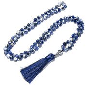 Islamic Muslim Tasbih 8mm Sodalite Beads Knotted Tasbih Jewelry