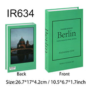 ديكور منزلي لطاولة قهوة محاكاة كتب إسلامية بيضاء مزيفة، ديكور غرفة المعيشة، أدوات تصوير إضافية