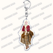 Fashion Islam Muslim Girl Woman Keychains for Accessories Bag Ramadan Eid Mubarak Hijab Keyrings Jewelry Fans Feminism Gifts