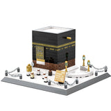 World Architecture Model Building Blocks Mecca Mosque Kaaba Educational Toy Assembly Block Model Toys Kid Boys Gift Child Adults