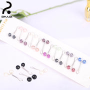 12pcs Pins Clips Set for Muslim Hijab Fashion Islam Turban Magnetic Closure New Headscarf Accessories Wedding Party Gift RIMAIRE