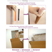 HD प्रिंट इस्लाम कैनवास पेंटिंग वॉल आर्ट 5 पीस अल्लाह कुरान अक्षर पोस्टर होम डेकोर इस्लामिक पिक्चर वॉल डेकोरेशन फ्रेम