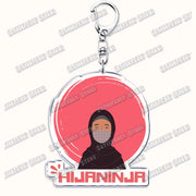 Fashion Islam Muslim Girl Woman Keychains for Accessories Bag Ramadan Eid Mubarak Hijab Keyrings Jewelry Fans Feminism Gifts