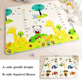 200cm*180cm Baby Play Mat 5 Size Options Crawling Carpet Blanket Children Rug for Kids Educational Toys Soft Activity Game Floor
