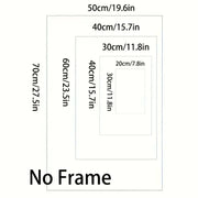 لوحة فنية مطبوعة بخط اليد الإسلامي مكونة من 99 اسمًا من أسماء الله الحسنى، ملصق ولوحة فنية جدارية لديكور مسجد رمضان