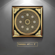 Classic Golden Tibet Thangka Buddha Canvas Paintings And Prints Wall Art HD Pictures For Living Room Home Decor Frameless Gifts