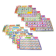 ألعاب أطفال مسلمين لتعليم الحروف العربية والإنجليزية، جهاز لوحي، جهاز قراءة، قلم، كتاب إلكتروني، لعبة تعليمية إلكترونية، هدية للأطفال