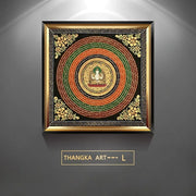 Classic Golden Tibet Thangka Buddha Canvas Paintings And Prints Wall Art HD Pictures For Living Room Home Decor Frameless Gifts