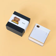 لوحة ملاحظات ثلاثية الأبعاد من Omoshiroi Block، بناء مسجد، هدايا العيد، مسجد إسلامي، سانتوريني، نحت ورقي، دفتر ملاحظات، هدايا تذكارية مخصصة