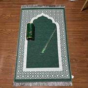 110x70cm Prayer Mat Set Prayer Rug Islamic Muslim Travel Worship Blanket Outdoor Portable Muslim Pray Mat Ramadan Gifts2025