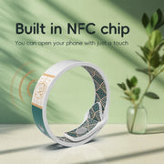 سوار ذكي NFC مزود بخاصية تعلم القرآن الكريم بالكامل من Equantu Ayah Band سوار معصم من السيليكون للصلاة الإسلامية هدية إسلامية مقاوم للماء NB01