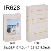 ديكور منزلي لطاولة قهوة محاكاة كتب إسلامية بيضاء مزيفة، ديكور غرفة المعيشة، أدوات تصوير إضافية