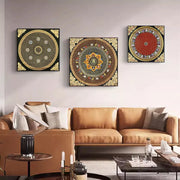 Classic Golden Tibet Thangka Buddha Canvas Paintings And Prints Wall Art HD Pictures For Living Room Home Decor Frameless Gifts