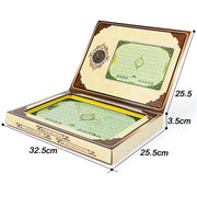 पूर्ण अल-कुरान 118 इलेक्ट्रॉनिक लर्निंग पैड शिक्षण खिलौना टैबलेट इस्लाम मुस्लिम बच्चे के लिए, सभी अनुभाग पवित्र कुरान प्रारंभिक शैक्षिक खिलौने